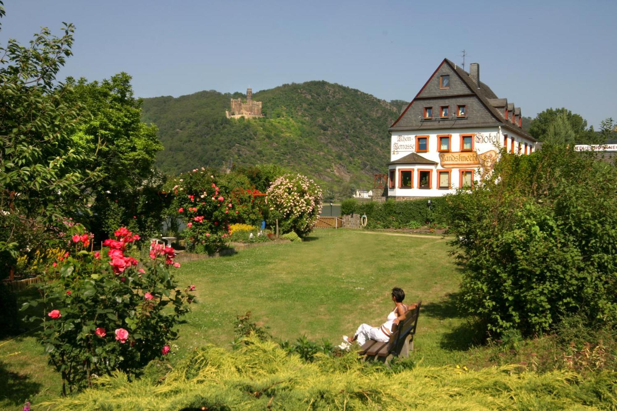 Weinhotel Landsknecht Sankt Goar Buitenkant foto