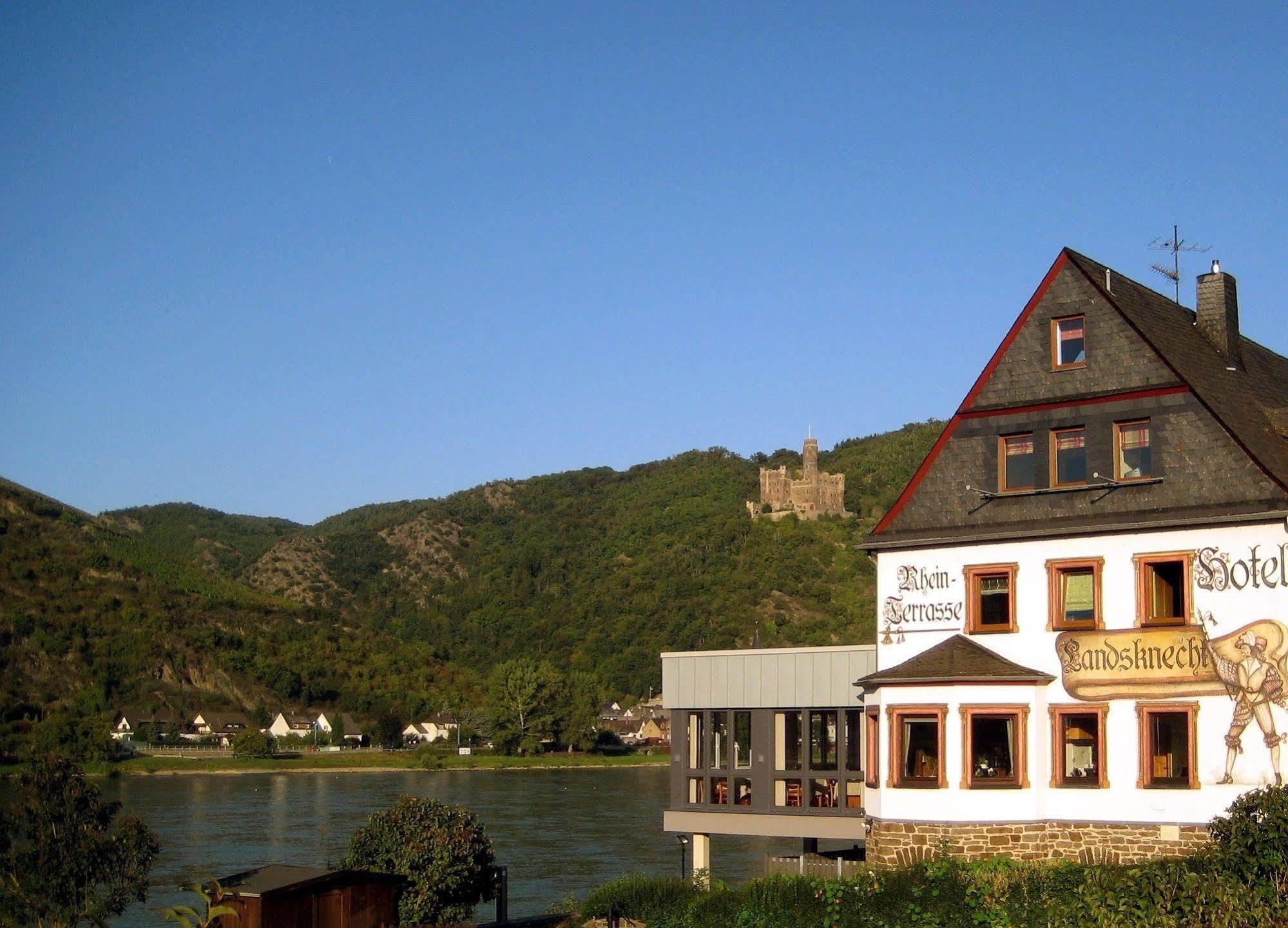 Weinhotel Landsknecht Sankt Goar Buitenkant foto